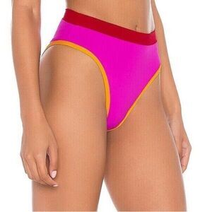 NWT L* Space by Monica Wise Cheeky Frenchie Bikini Bottom Sz M